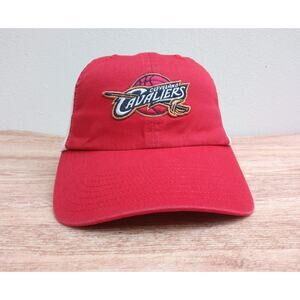 Twins Enterprise Adult Cap Hat Cleveland Cavaliers Red Vintage NBA Size M
